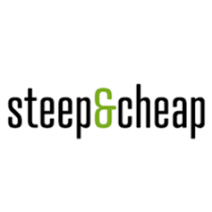 Steep and Cheap logo
